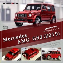 PRÉ VENDA MotorHelix 1:64 Mercedes Benz AMG G63 Vermelho