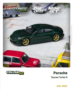 Tarmac x Mini GT 1:64 Porsche Taycan Shmee