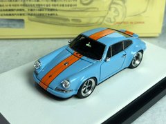 PRÉ VENDA Timothy & Pierre 1:64 Porsche 911 Singer Azul/Laranja