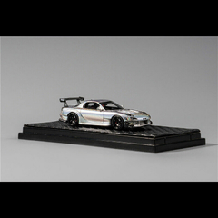 YM Model 1:64 Mazda RX7 FD3S Magic Silver - loja online