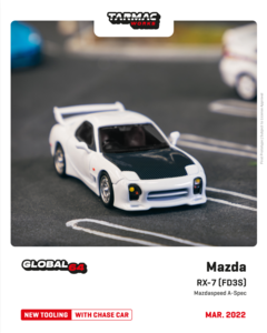Tarmac 1:64 Mazda RX7 (FD3S) Mazdaspeed A-Spec