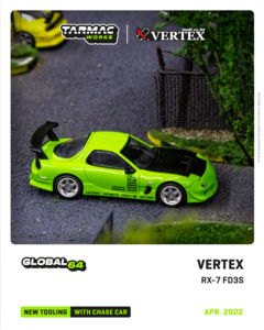 Tarmac 1:64 Mazda RX7 Verde