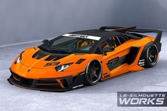 FuelMe 1:64 Aventador LBWK 700 GT EVO Laranja