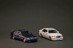 Street Weapon 1:64 MB W140 Preta