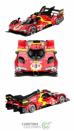 Fine Model 1:64 Ferrari 499P 2023 Le Mans #51