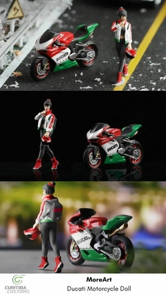 SINAL Moreart 1:64 Ducati + Doll