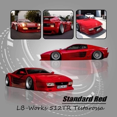 SINAL Star Models 1:64 Ferrari 512TR LBWK Red