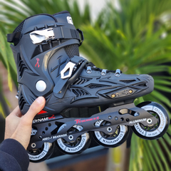 Patins Traxart Dynamix Black - 80mm ABEC 7 na internet