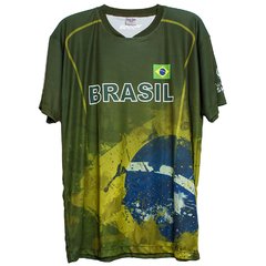 Camiseta atleta Slalom Freestyle - Modelo Brasil