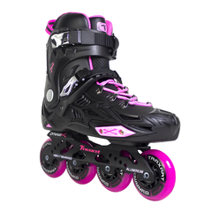 Patins Inline Freestyle Traxart Dynamix Rose - 80mm ABEC-7