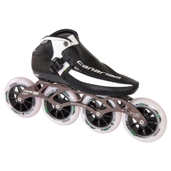 Patins Canariam Murcielago Preto e Branco - (Completo)