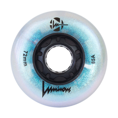 Rodas Luminous Wheels 72mm 85A Pérola Negra Black Pearl