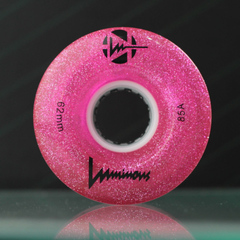 Roda Luminous Quad GLitter Pink 62mm