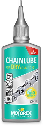 Aceite Lubricante Motorex Chainlube Dry Conditions (Terrenos Secos) 100ml