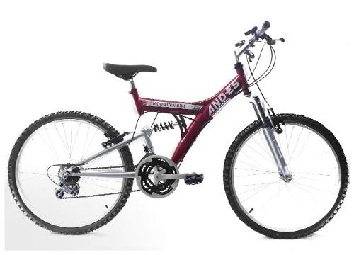 Bicicleta And es Todo Terreno Rodado 24 Doble Susp 18 Veloc