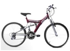 Bicicleta And-es Todo Terreno Rodado 24 Doble Susp 18 Veloc - comprar online