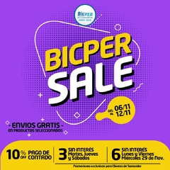 Bicper SALE > Accesorios en BICPER Banda y Solis...Habilitamos las ofertas desde este lunes 06/11! :)