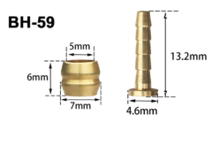 Conectores EZmtb rosca, oliva y pin para ducto shimano BH59 (Par) En Blister - comprar online