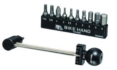 Kit llave Torque Bike HandYC-636 con 10 puntas