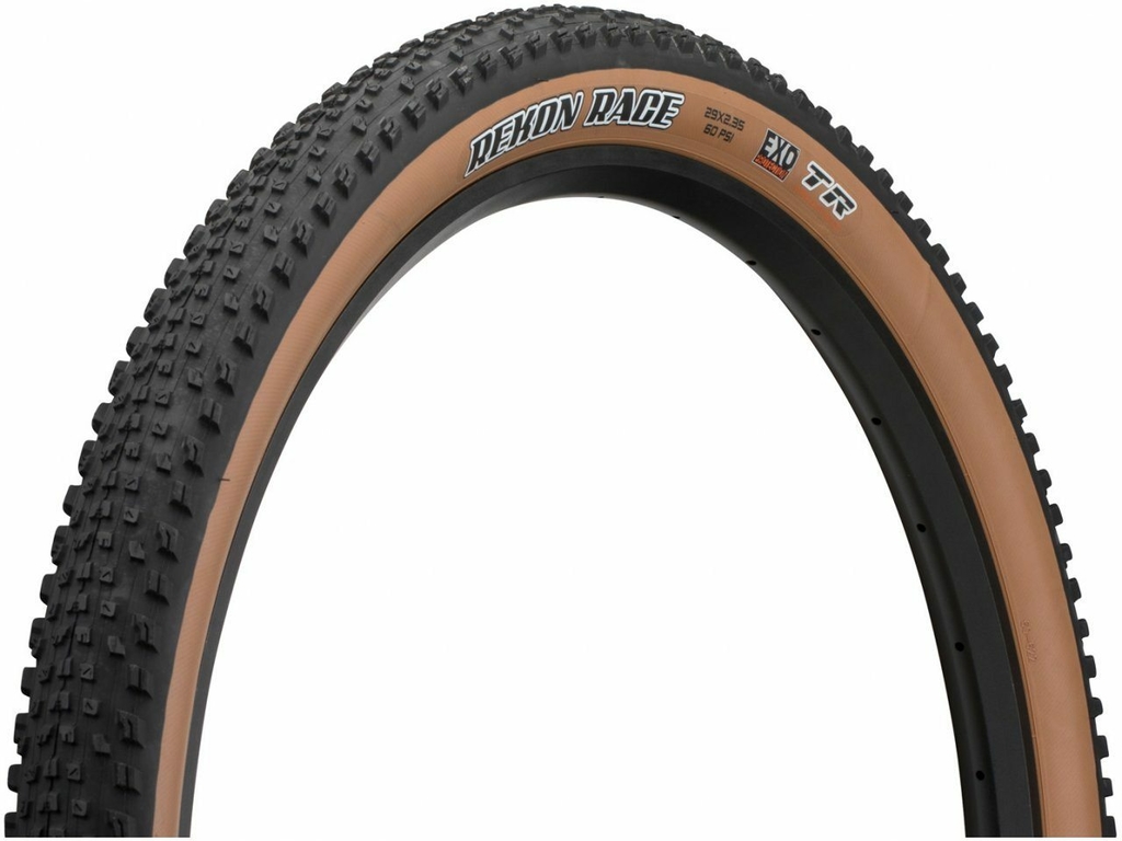 Cubierta Bicicleta Maxxis Rekon Race 29x 2.35 EXO/TR Banda Marron