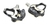 Pedales automáticos de Ruta Awa RD3TI Aluminio c/eje de Titanio Roul Sellado+DU® (Shimano Compatible)