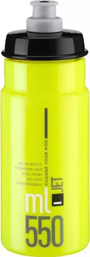 Caramañola Elite Jet 550 ml - Amarillo Fluor