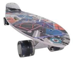Skate Patineta cruiser boards SKT (simil Penny board) rueda c/luces en internet