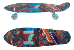 Imagen de Skate Patineta cruiser boards SKT (simil Penny board) rueda c/luces