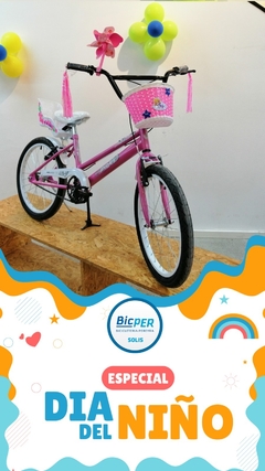 Bicicletas Andy Cross nena Rodado 20 motivos varios - comprar online