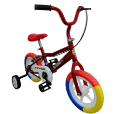 Bicicleta Niño Cross And-es Rodado 12 Con Estabilizadores - BICPER Banda