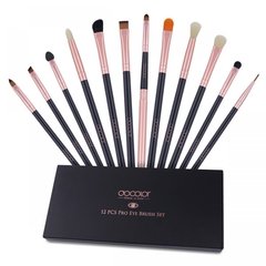 DOCOLOR - 12 Pieces Eye Makeup Brush Set - DC1201