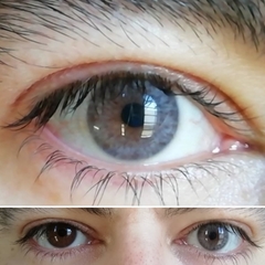 Siesta con lentes de contacto hot sale
