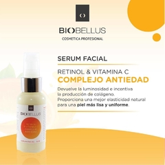 Biobellus - Suero Facial Retinol Y Vitamina C Antiage 50g - comprar online