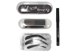 L.A. Colors - Browtiful Travel Ready Brow Kit Medium dark - comprar online