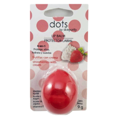 Dots by Skinpurity - Protector Labial Frutillas con Crema . - comprar online