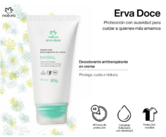 Natura Erva Doce Desodorante Antitranspirante en crema invisible - comprar online