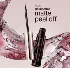 Natura Una Delineador de ojos Liquido Matte Peel Off Negro - tienda online