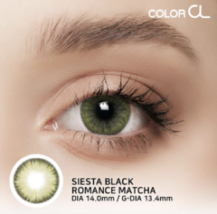 SIESTA BLACK ROMANCE MATCHA Lentes de contacto - Vanity Shop