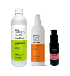 Biobellus Combo Gel de Avena + Bruma Facial Relax + Serum Niacinamida - comprar online