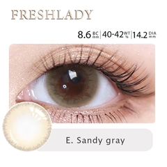 Freshlady - E. Sandy Gray Lentes de contacto - comprar online
