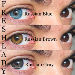 Freshlady - Russian Brown Lentes de Contacto en internet