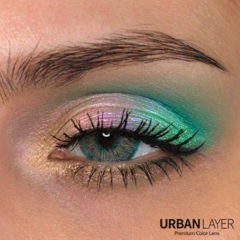 Urban Layer - Emerald Rain Lentes de contacto
