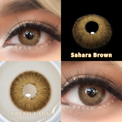 Freshlady - Sahara Brown Lentes de Contacto en internet