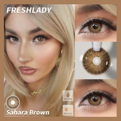 Freshlady - Sahara Brown Lentes de Contacto - comprar online