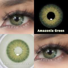 Freshlady - Amazonia Green Lentes de Contacto - Vanity Shop