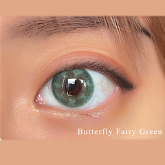 Freshlady - Butterfly Fairy Green Lentes de contacto