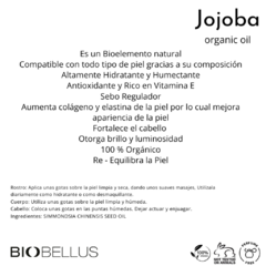 Biobellus aceite de Jojoba Organico puro 30 ml en internet
