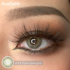 FRESHLADY - Dna Taylor Green gray Lentes de contacto