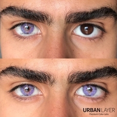 URBAN LAYER - Monet Violet Lentes de contacto - Vanity Shop