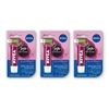 Nivea protector Labial Blackberry Shine Labello x 3 unid.